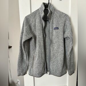 Gray Patagonia Better Sweater Fleece Zip Jacket Women’s M